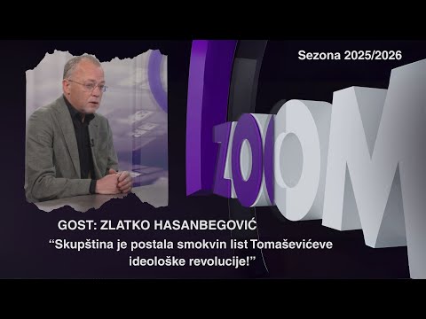 ZOOM 24.11.2025. Hasanbegović:"Skupština je postala smokvin list Tomaševićeve ideološke revolucije!"