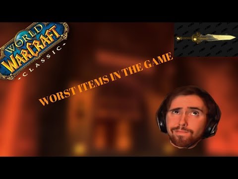Asmongold Reacts to The Worst Items of Classic WoW hd
