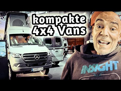 9 kompakte 4x4 Camper Vans im Vergleich - Was kommt nach Westfalia? Rundgang CMT