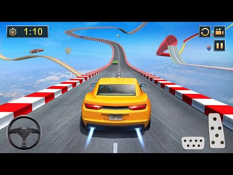 Impossible Car Tracks 3D - New Vehicle Unlocked - Pick Up Truck Unlocked All Levels Android Gameplay
