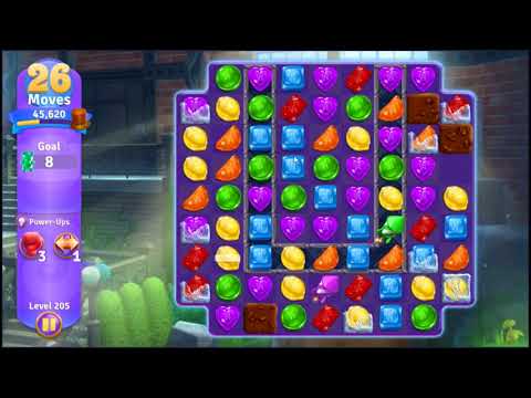 Willy Wonkas Sweet Adventure Level 205 - NO BOOSTERS 🍫 | SKILLGAMING ✔️