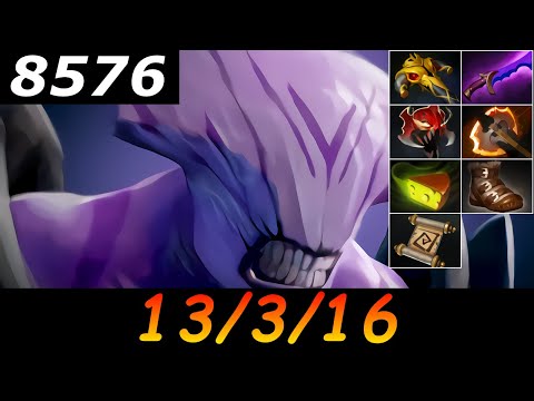 Dota 2 Faceless Void 8576 MMR 13/3/16 (Kills/Deaths/Assists) Ranked Full Gameplay