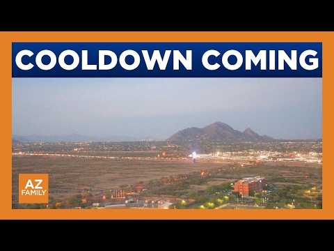 Temperature Drop Headed To Phoenix Area