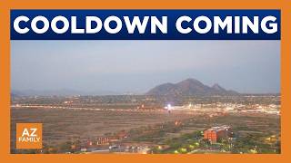Temperature drop headed to Phoenix area