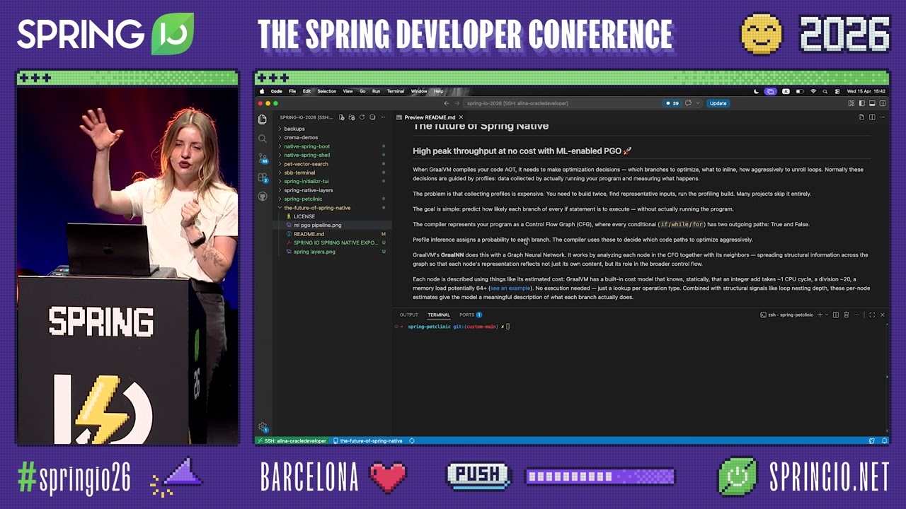 Spring Native: The Future of Fast and Efficient Spring Applications by Alina Yurenko @ Spring I/O