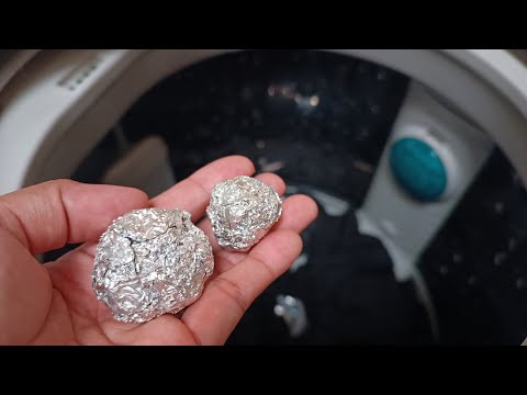Say goodbye to lint and faded clothes forever! the ultimate aluminum foil trick for flawless laundry