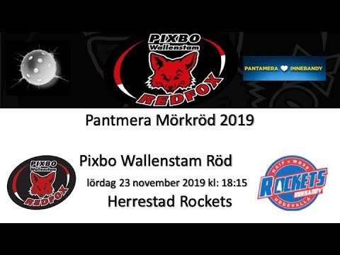 Pantamera Röd 2019 Pixbo Wallenstam Röd - Herrestad Rockets 20191123