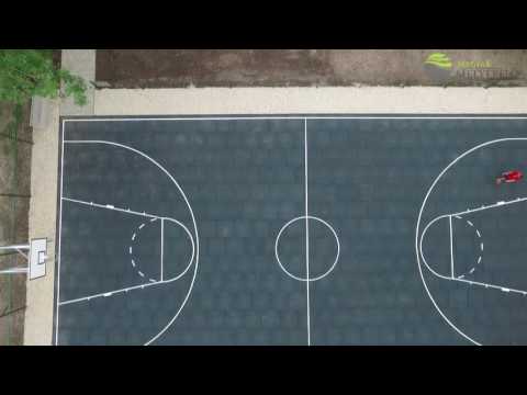 Hajdúszoboszló - Szilfákalja utcai kosárlabdapálya (2015) / Magyar Mélyépítő Kft.