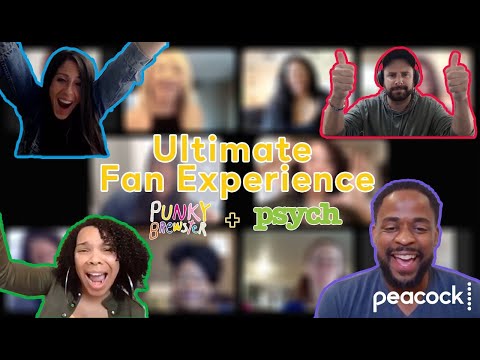 Peacock Introduces Superfans To Their Favorite Psych + Punky Brewster Stars // Presented By BuzzFeed