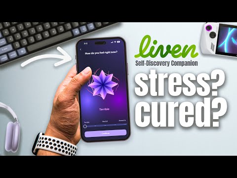 This App Actually Helped Me Manage Stress – Liven App Review 2025 😇📱