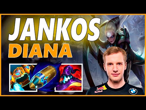 ⚡JANKOS DIANA JUNGLE GAMEPLAY⚡SEASON 12 LEAGUE OF LEGENDS