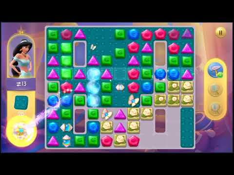 Disney Princess Majestic Quest Level 24 - NO BOOSTERS + FULL STORY 👸 | SKILLGAMING ✔️