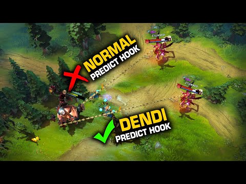 LEGEND NEVER DIE!!! DENDI Pudge Epic NO ESCAPE HOOK | Pudge Official