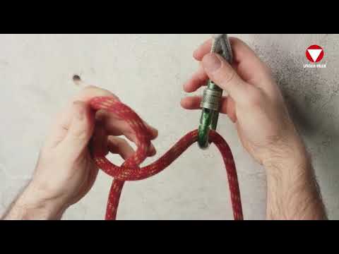 Leichte Seiltechniken - 3.1 Halbmastwurfsicherung