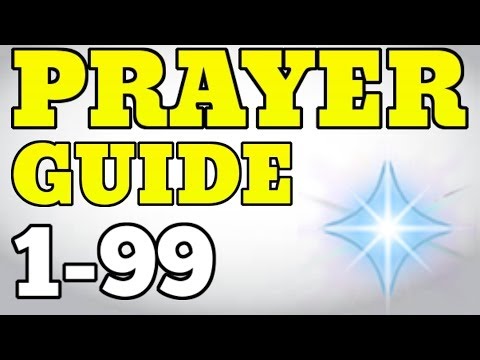 Runescape Prayer guide f2p 1-99 Fastest (Detailed) (RuneScape)