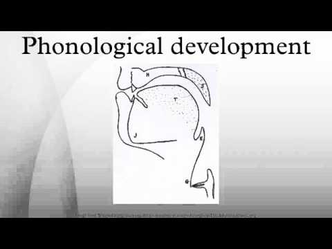 Phonological development