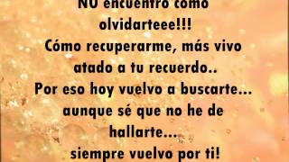 Victor Manuelle ft Reik-Una vez más (letra)