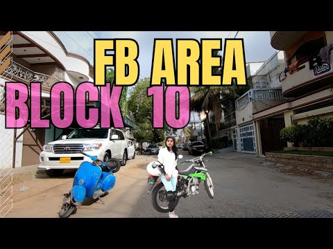 FB Area Block 10 Karachi | Karachi Streets