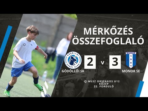 Gödöllői SK - Monori SE | 2-3 | (0-0) | MLSZ Országos U12 Közép | 22. forduló