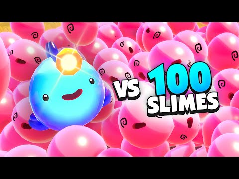 Making the ANGLER SLIME Stun 100 Slimes in Slime Rancher 2