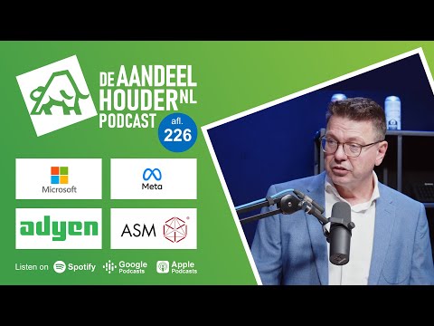 Microsoft, Meta, ASMI, DSM, Adyen, Rheinmetall & nog veel meer! | DeAandeelhouder Podcast Afl. 226