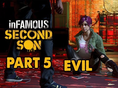 inFamous: Second Son Evil Walkthrough Part 5 - Go Fetch - Evil & Expert Playthrough