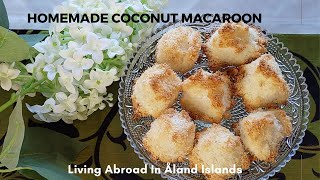 Easiest 4 ingredient Coconut Macaroons (No condensed milk-Gluten Free &amp; Dairy Free)