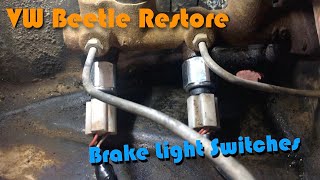 Replacing VW Beetle Brake Light Switches