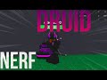 NERF DRUID I CRITICAL STRIKE I MONTAGE I Roblox