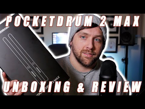 AeroBand Electronic Drum Set PocketDrum2 MAX 2025, Air Drum Sticks & Pedals & Bluetooth Adapter, Play Drum Anywhere Anytime, 8 Tones and USB Midi Teens Adult Drummer Gift (Earphone Included) video review thumbnail