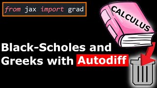 Black Scholes and Greeks in PYTHON For Options Traders | Automatic Differentiation