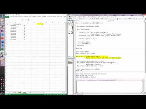 0069. Excel-VBA: Daten filtern, exportieren und versenden