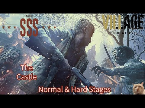 Resident Evil Village Ethan The Castle Normal & Hard Stages SSS Rank