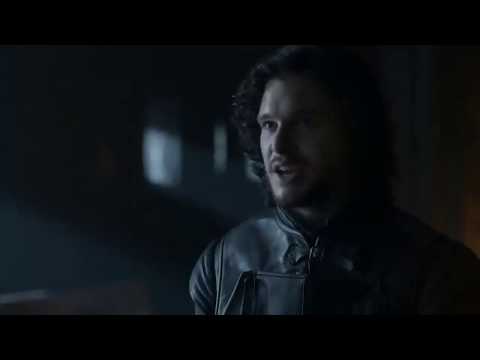 Game of Thrones S04E01   Jon Snow at Nights Watch meets Janos Slynt