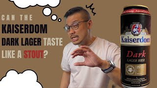 Do you enjoy DARK BEERS?! Wait till you get your HANDS on a KAISERDOM Dark Lager Beer!