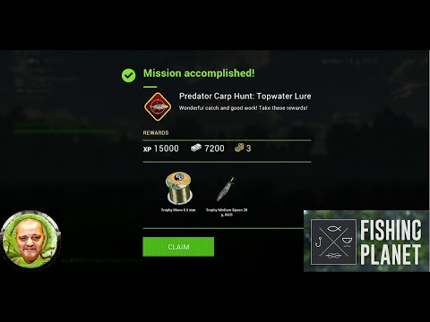 Fishing Planet, Predator Carp Hunt : Topwater Lure