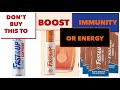 FAST & UP CHARGE SUPPLEMENTS REVIEW | RELOAD ENERGY DRINK | IMMUNITY BOOSTER TABLETS | ENERGY GEL