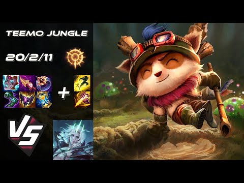 JUNGLE Teemo vs Viego - EU Grandmaster Patch 14.20