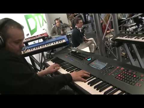 Yamaha Synths video  Yamaha Montage  Manuele Montesanti  Musik Messe 2017