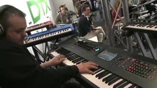 Yamaha Synths video  Yamaha Montage  Manuele Montesanti  Musik Messe 2017