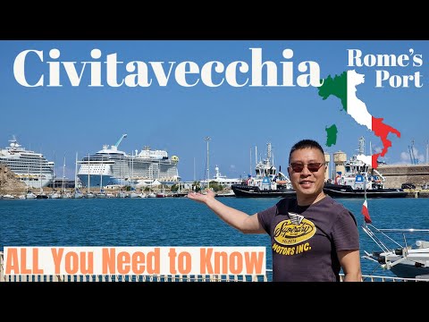 Civitavecchia 🇮🇹 PORT GUIDE: How to Get There from FCO airport, Shuttle Buses, Things To Do There