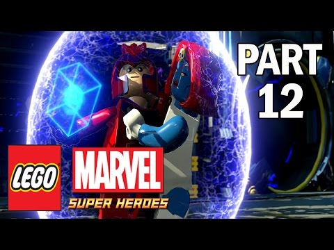 Lego Marvel Super Heroes Walkthrough - Part 12 Juggernaut - PS4 Gameplay