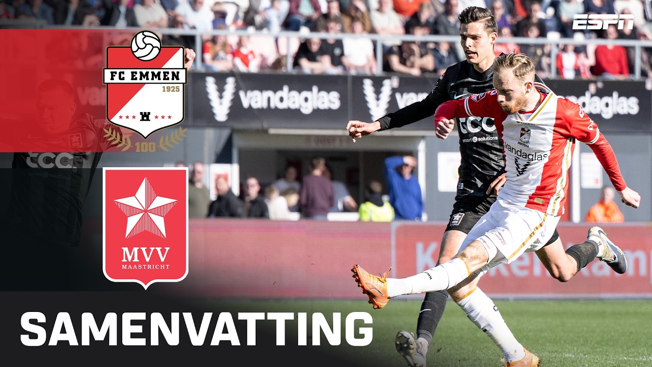 Emmen vs MVV Maastricht Highlights
