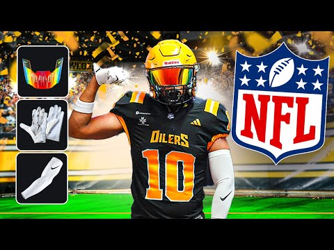 MY FIRST PRO FOOTBALL GAME WITH NEW DRIP!!