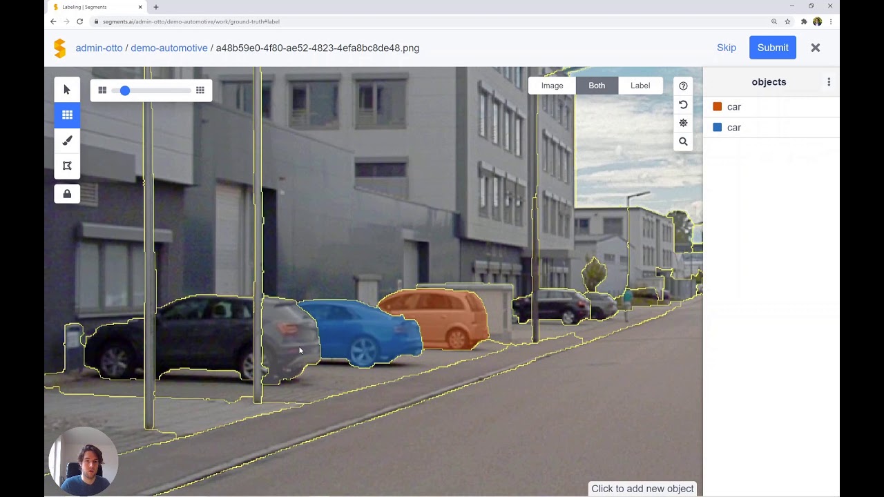 In-depth tutorial of Segments.ai's labeling workflows