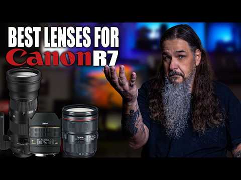 Die einzigen 3 Objektive, die Sie für die Canon R7 BRAUCHEN!