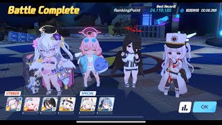 ブルーアーカイブ　総力戦　2023/01/19 シロクロ屋内　INSANE　2凸
