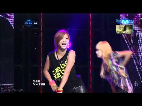 f(x) - Electric Shock LIVE in 1080p on 7/5/12 - Mnet Countdown