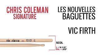 Vic Firth Signature Chris Coleman - Video