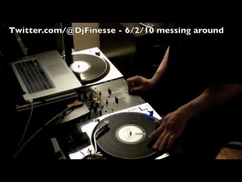 Twitter.com/@DjFinesse - Messing around on the 12's - Dj Finesse NYC